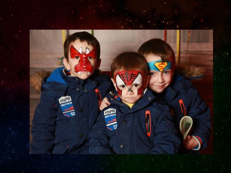 Kinderschminken-Alzey-Bubenmasken
